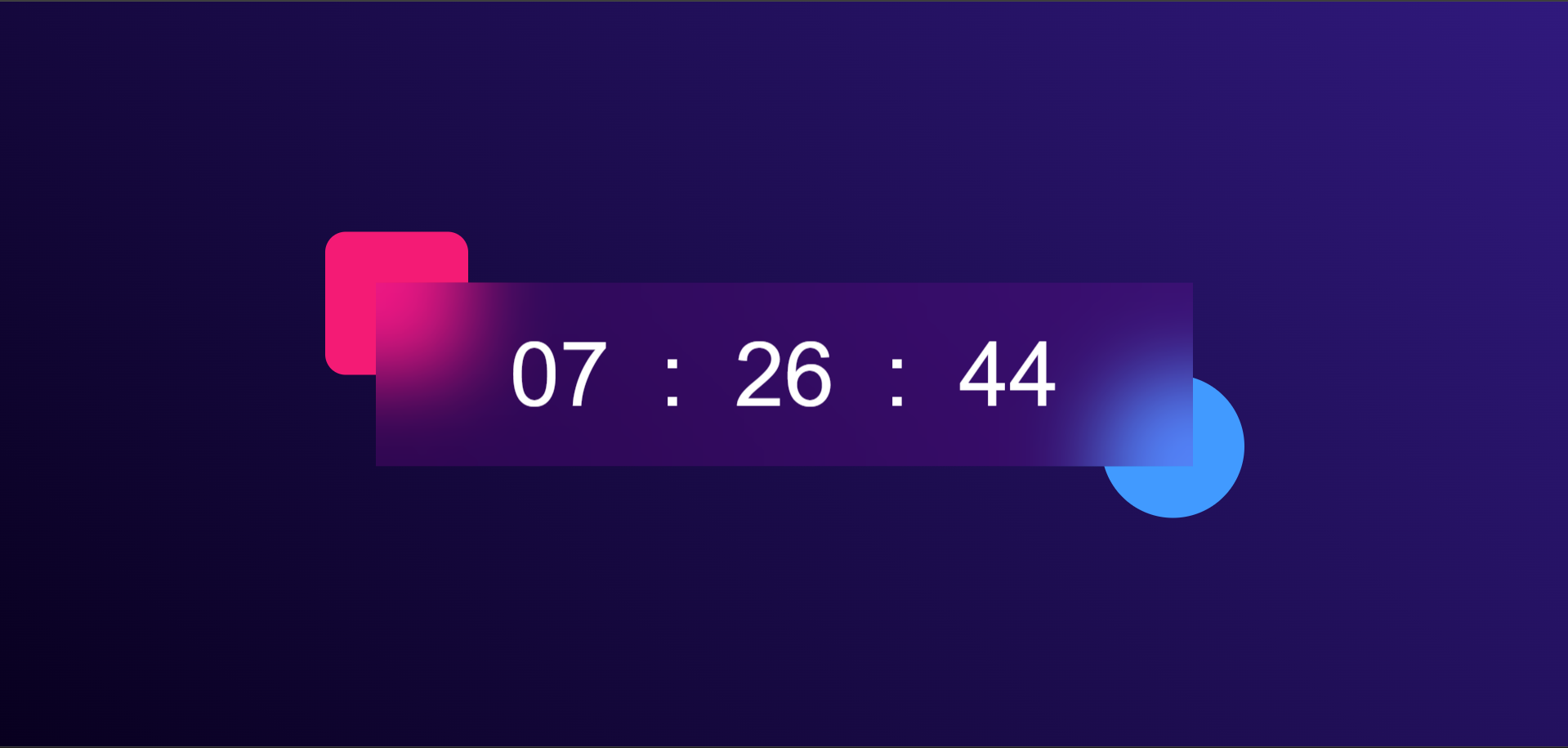 Digital Clock Project Image